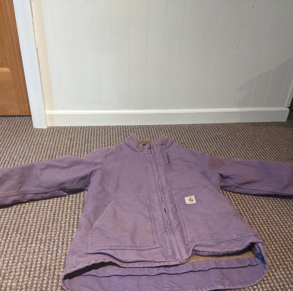 Women's Purple Carhartt Labor Jacket